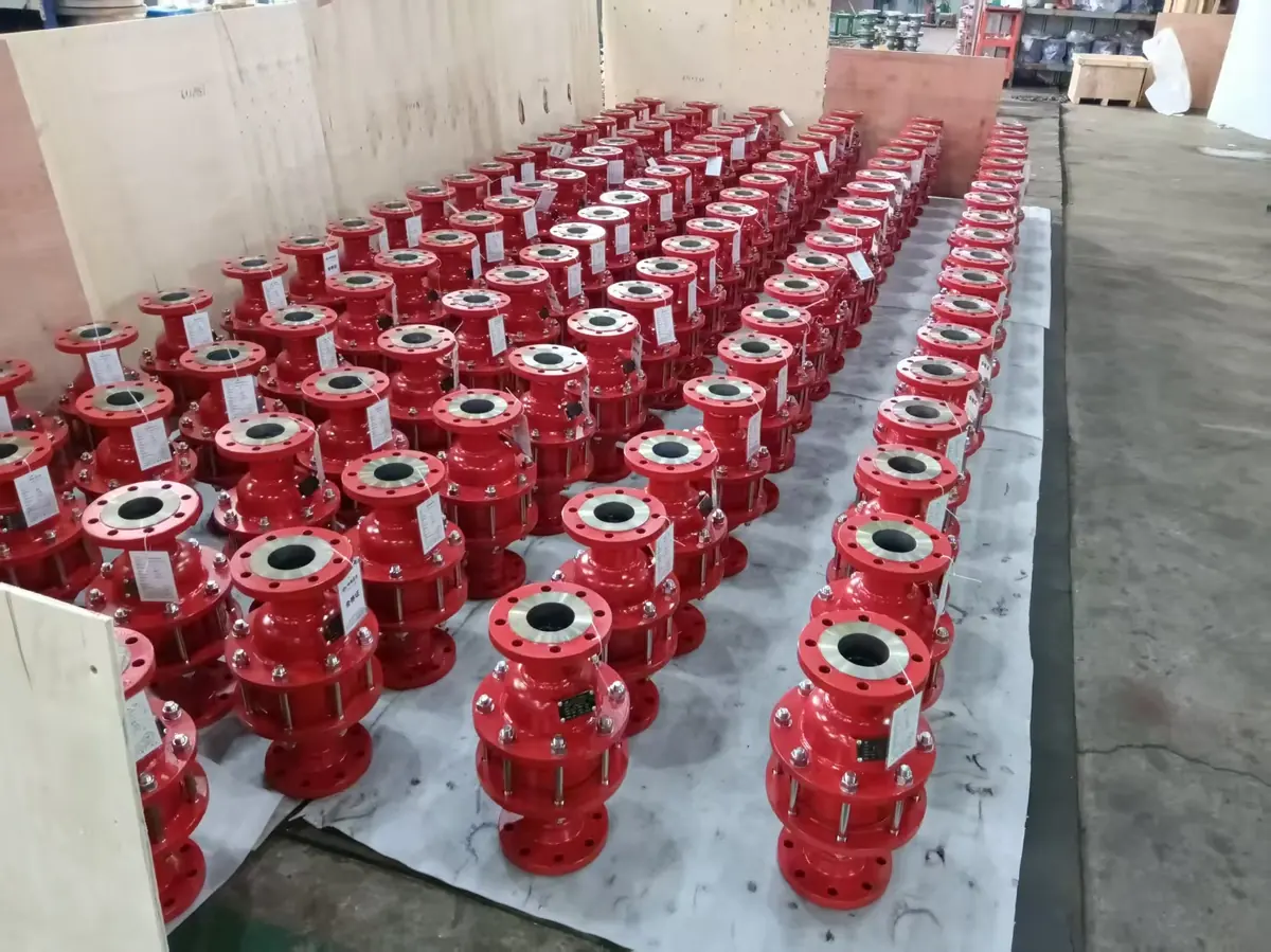 Detonation flame arrester batch products