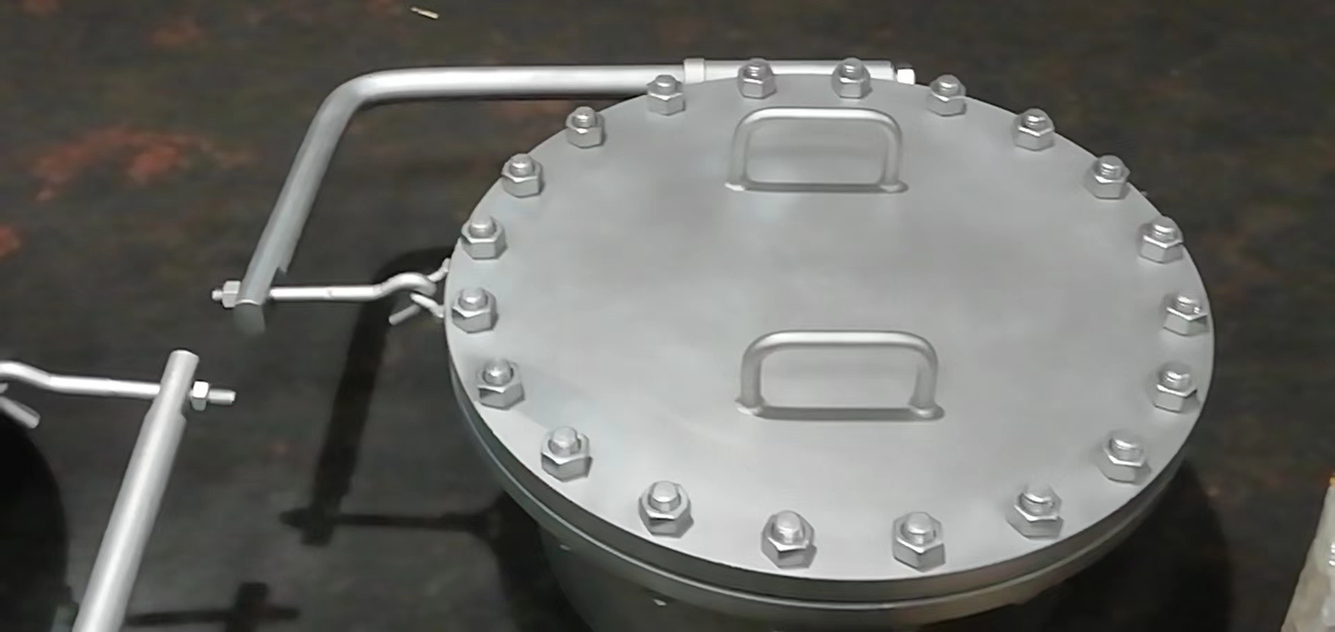 storage tank manhole and tank accessories