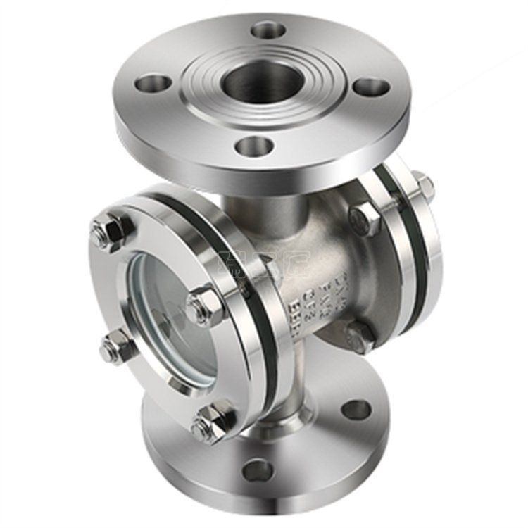 stainless steel pipeline sight glass